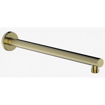 Braccio doccia / tubo tondo in ottone bronzo antico