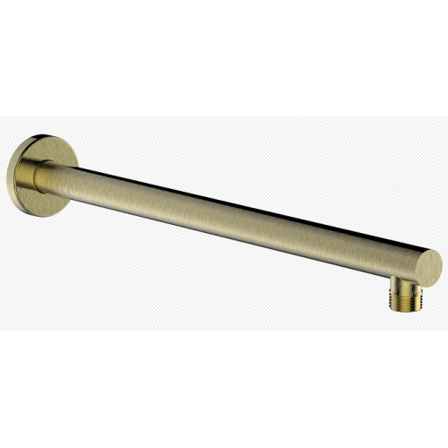 Bras / Tube de douche rond en laiton antique bronze