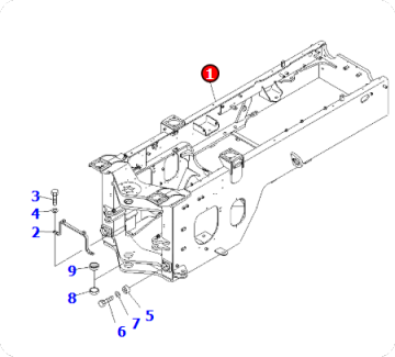 Loader WA320-6 FRAME 419-968-4112