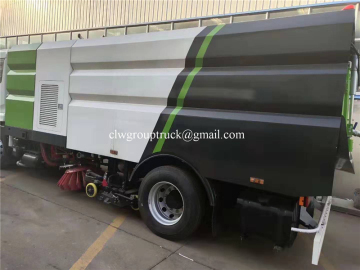 Cleaning and sweeper truck 4x2 vacuum street sweeper
