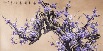 Traditional Land Scape Cotton Fabric, Pvc, Pp, Pet, Photo Paper Wall Decor Paintings