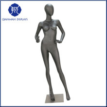 Nude sexy black female full body posing mannequin