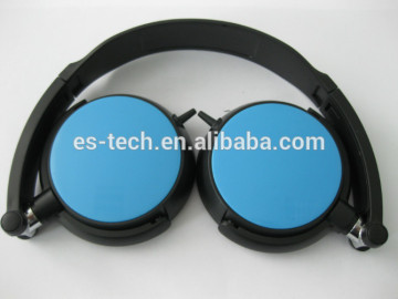 Hands free super bass stereo foldable fashion design headband headset