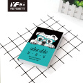 Adorable cat style cute metal cover notebook