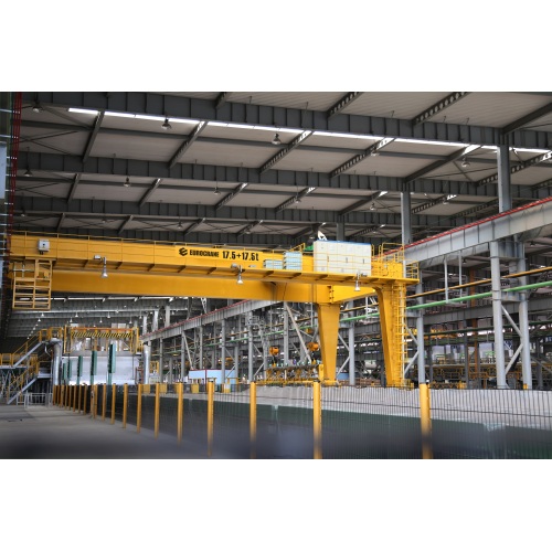 17.5+17.5t Load Semi-Gantry Crane