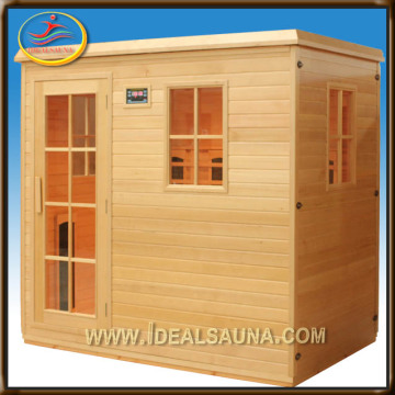 Conventional Wooden Sauna House