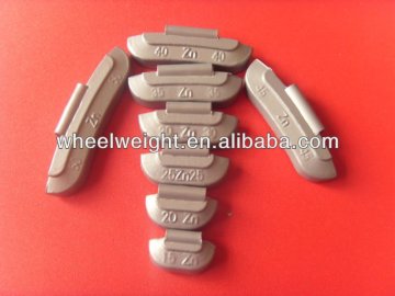 zinc clip-on wheel balance weights