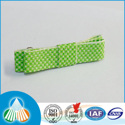 fabric ribbon hair bow tie clip