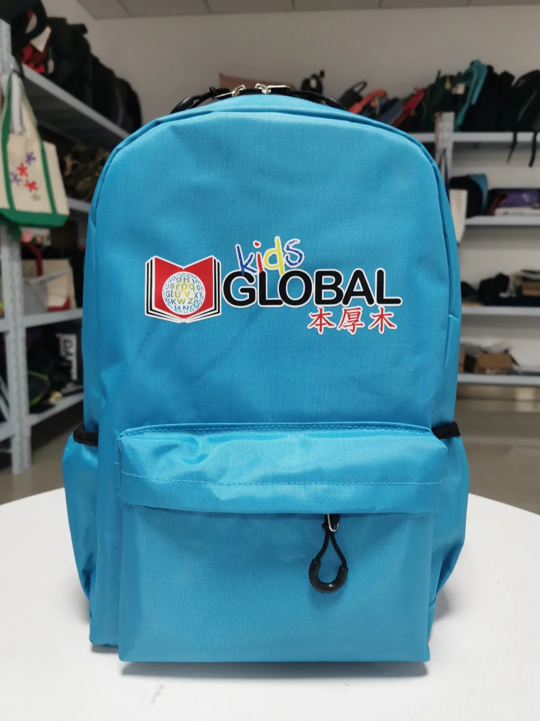 Blank Bulk OEM Custom Cheap Canvas Bag Primary Middle School Backpack for Students