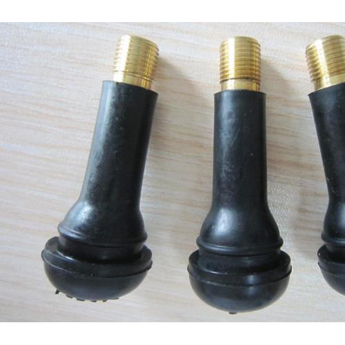 TR414 Rubber Tire Valve with Aluminum Stem 100pcs