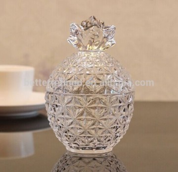 Crystal Pineapple Candle Holder