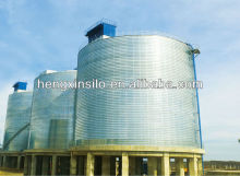 HengXin Hopper Bottom grain storage Spiral steel silos prices