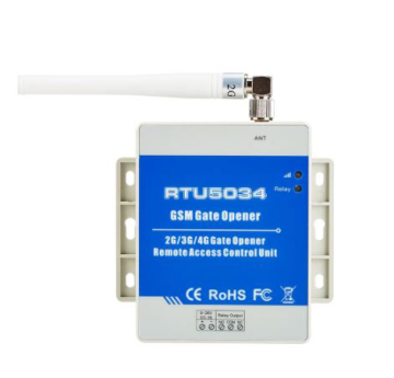Remote Relay GSM Auto Gate Controller: Latest 4G GSM Gate Opener - RTU5034