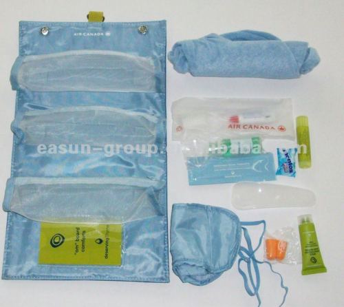 Business class airline amenities/travel products/airline amenity set