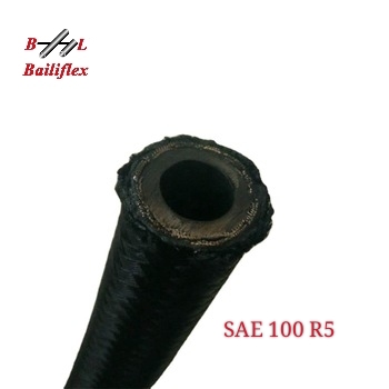 high quality fibre braid hydraulic hose R3/R6