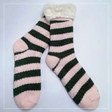 Fuzzy Sherpa Lined Indoor Slipper Socks