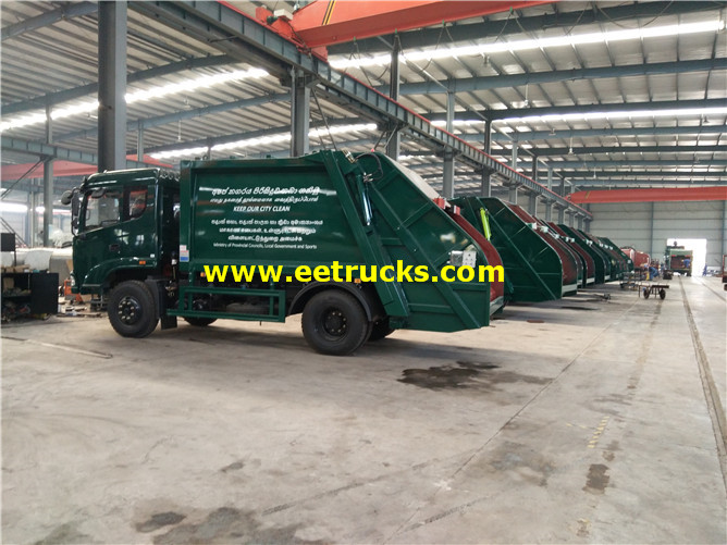 10cbm 4x2 Refuse Compressed Vehicles