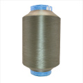 Conductive filament antibacterial textile fabric