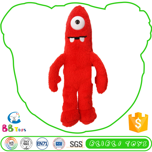 2015 Popular Plush Red Monster Doll