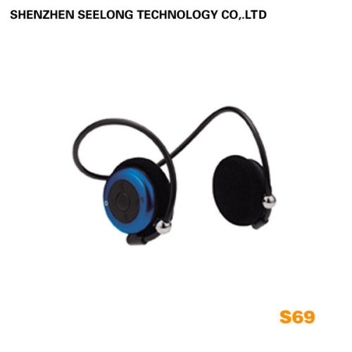 Hifi Wireless Mono Bluetooth Headset , V4.0 Chipset Csr Micro Usb Mp3 Headphone