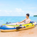 Inflatable Lake Ocean Boat Raft Set With Oars