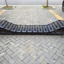 Kubota DC60 Combine Harvester Agricultural Rubber Track Crawler 400X 90X47