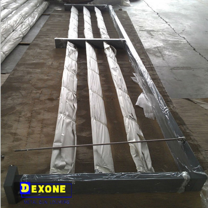 6063-T5 Aluminum ALLOY with horizontal or vertical pattern