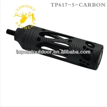 Topoint Archery,Archery stabilizer,TP617-5-CARBON,CNC machined,5",5.3 oz,carbon version