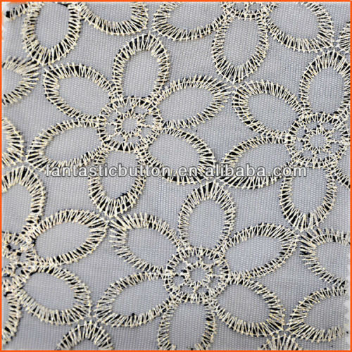 fashion design polyester lace for garment/dress/bag