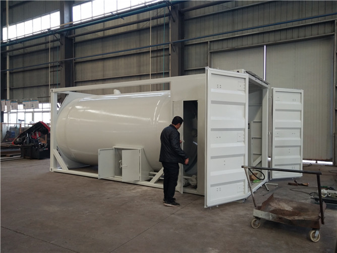 20feet Lpg Tank Container With Filling Machine Jpg