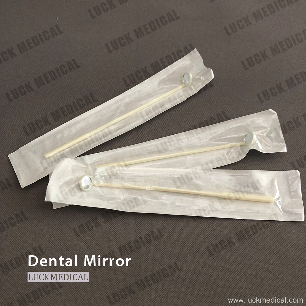 Disposable Dental Mirror With Handle