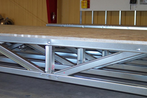 Fardo de telhado de aço de bitola leve e joist de chão Light Gauge Steel Roof Truss and Floor Joist