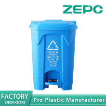 Blue Recyclable Garbage Can 50K-blue