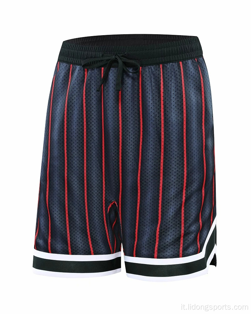 Nuovi pantaloncini da basket da maschi da maschi da maschi in esecuzione