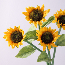 High-Quality Artificial Sunflower Bouquets for Home Decor and Weddings