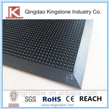 fingertip rubber brush mat dirt scraping rubber entrance matting