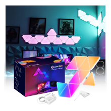 CL Lighting: Customizable Smart LED Triangle Wall Panel Lamp for Indoor Gaming Room Decoration