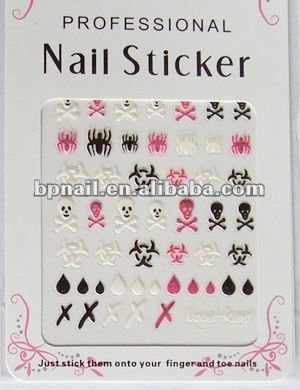 Halloween nail stickers/Nail Art