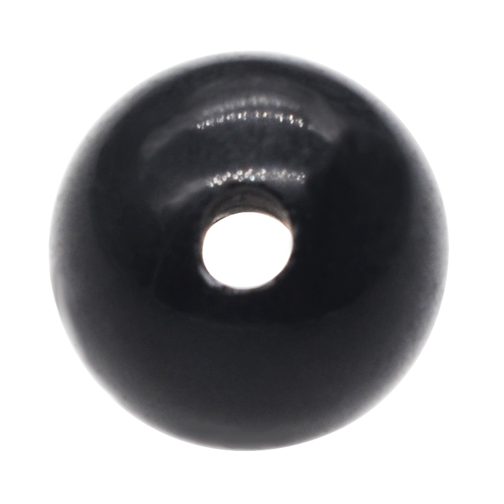 Boules de chakra obsidien de 16 mm pour la décoration de la maison de méditation