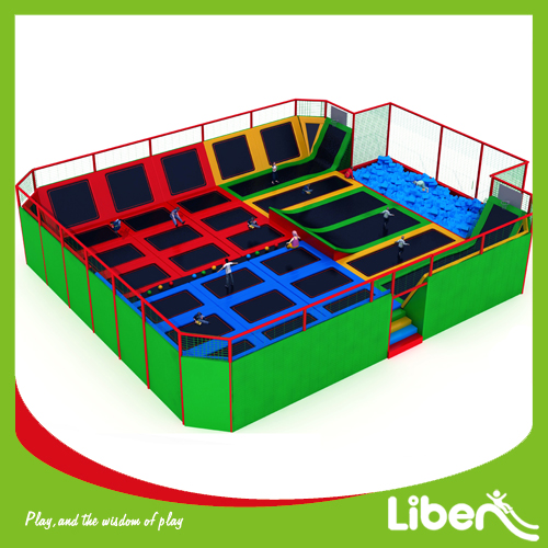 Amusement park Equipment best fitness trampoline