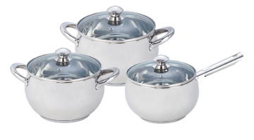 6 Pieces Cookware Set Apple Shape