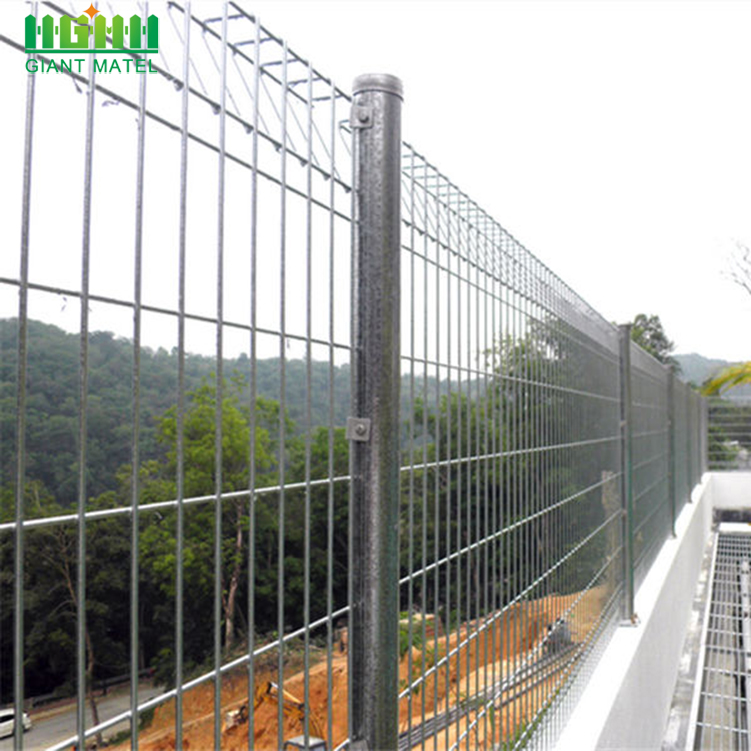 Good Quality Rolled Top BRC Welded Mesh Fence