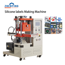 Silicone Logo Clothing Heat Transfer Labels Machine