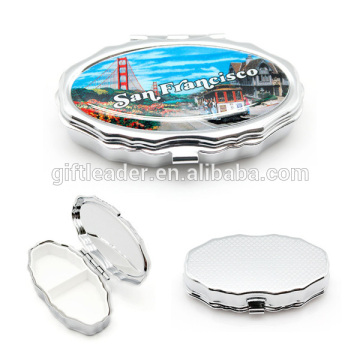 Pocket Travel Metal Pill Container Case