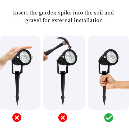 LED Landscape Lights Outdoor Landscape Spotlights for Garden