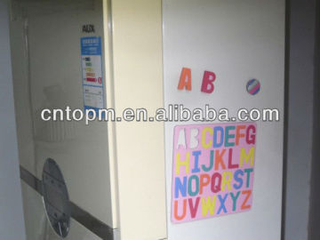 colorful Eva foam soft magnetic letters set stationery for kids education