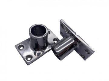 Boat Hand Rail Fitting 90 Degree Rectangular Base