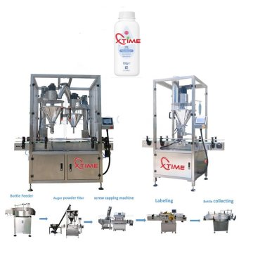 Automatic filling machine for Talcum powder