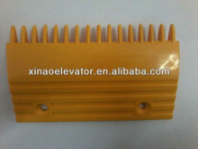 elevator parts China supplier escalator plastic comb plate 16 teeth