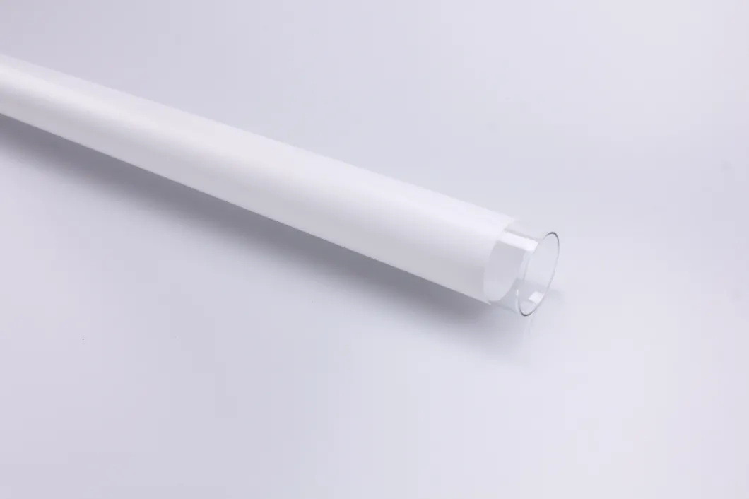 China Supplier Df0.7 T8 LED Shatter Proof Film Glass Tube with CE GS SAA ERP